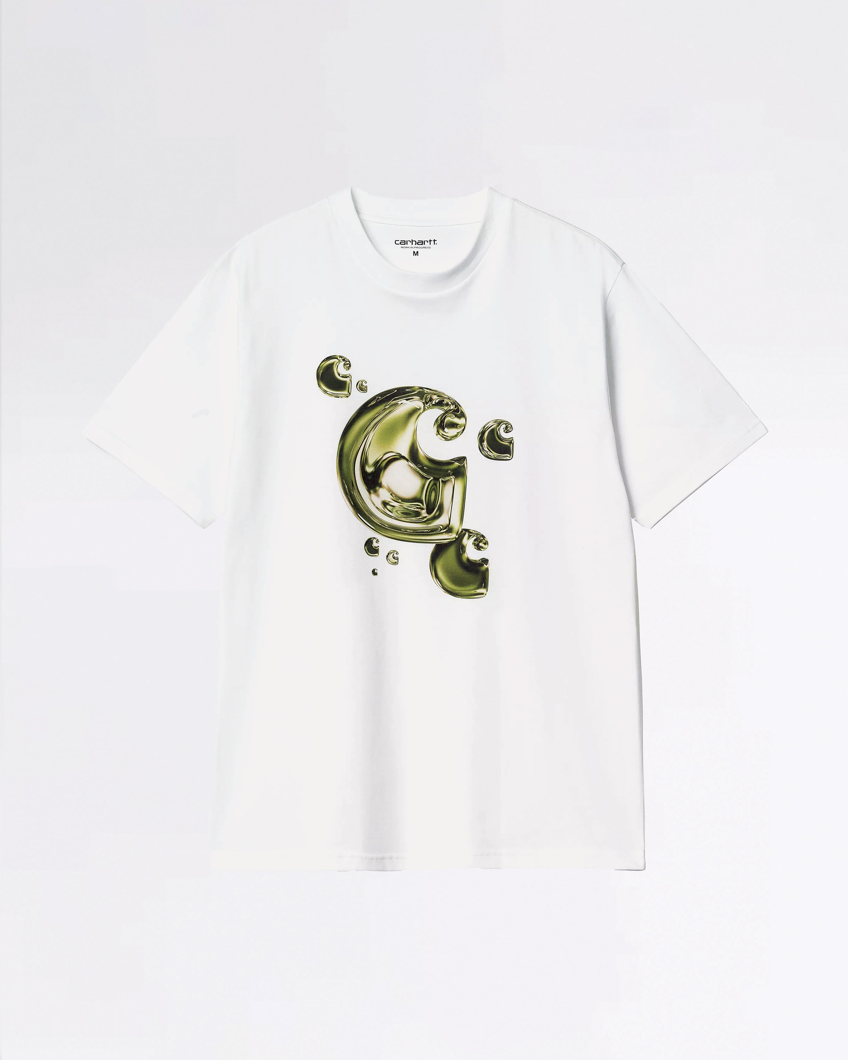 S/S SOLAR CHROME C-LOGO T-SHIRT WHITE